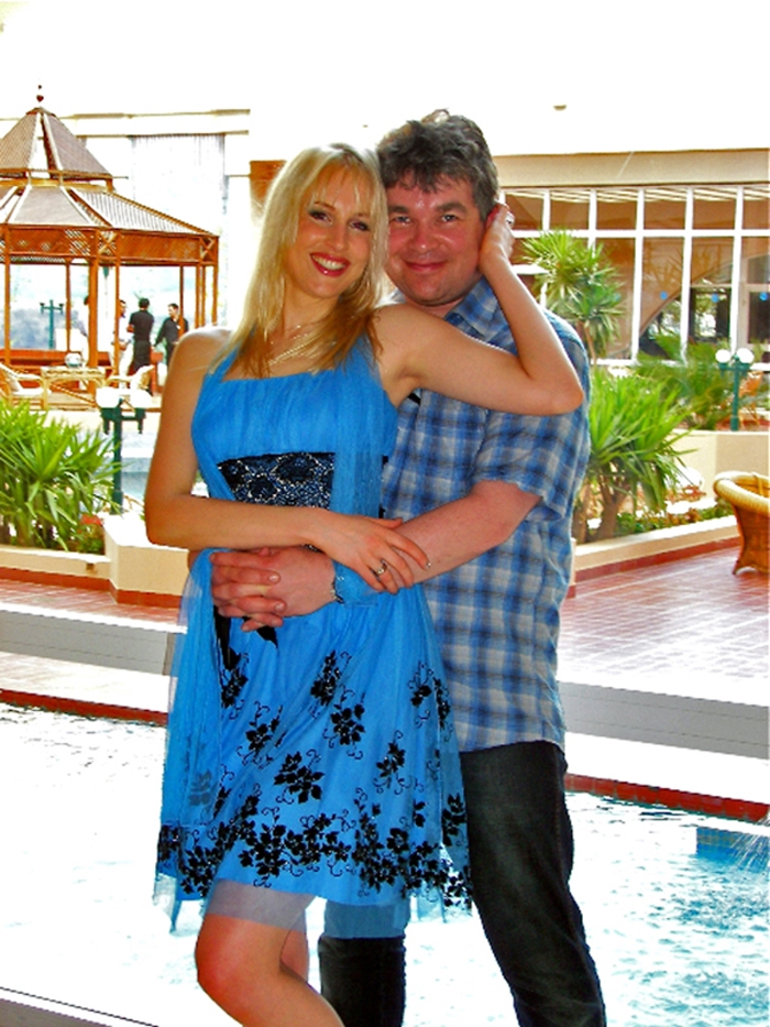 Elischeba und Pierre im Marriott Beach Resort in Hurghada