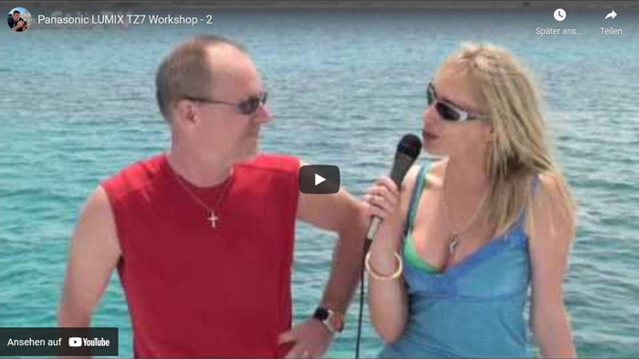 Video zum Panasonic LUMIX TZ7 Workshop am Roten Meer Teil 2