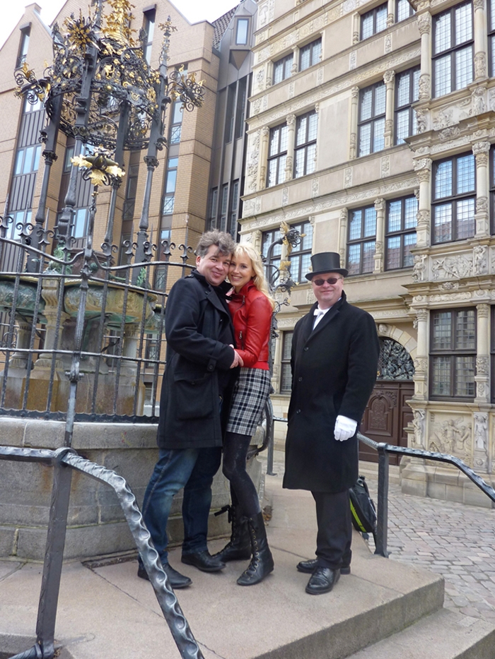 Elischeba und Pierre auf der Bruchmeister-Tour in Hannover