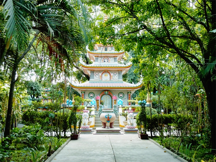 buddhistischer Tempel in Vietnam
