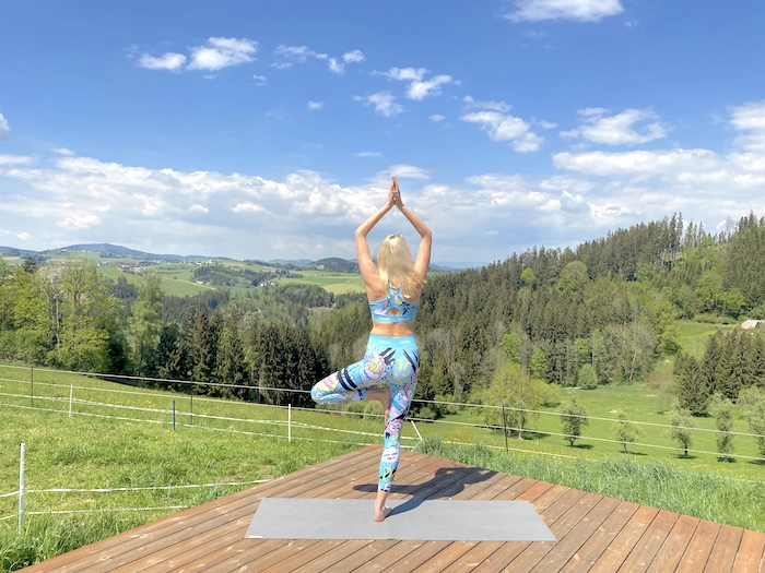 Yoga am Kleebauer Hof - Erfahrungen von Elischeba Wilde