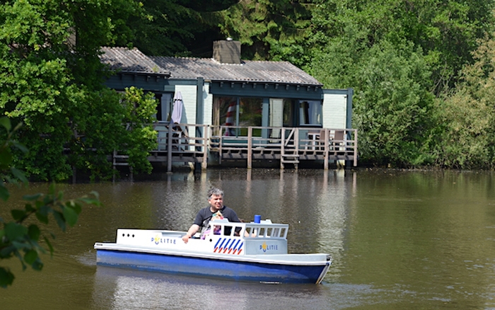 Bootsfahrt im Parc de Eemhof