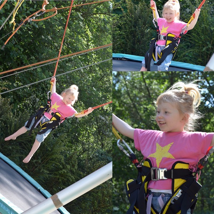 emily bungee jumping - Center Parc De Eemhof