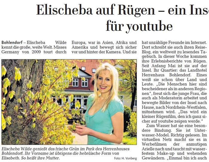 Elischeba auf Rügen – ein Inselfilm für YouTube