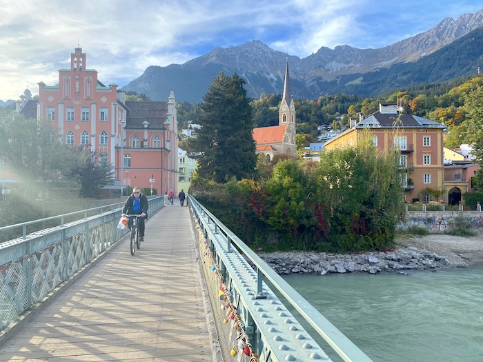 Innbrücke - Brücke über den Inn in Innsbruck