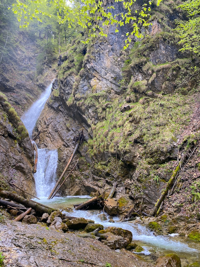 Wasserfall bei Sachrang im Chiemgau