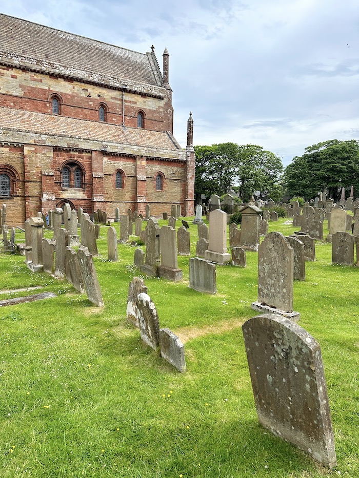 Friedhof im Bischofspalast in Kirkwall