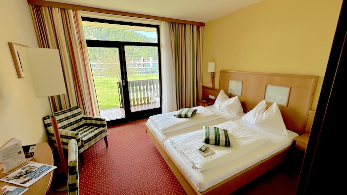 Hotelzimmer im Riverresort Donauschlinge