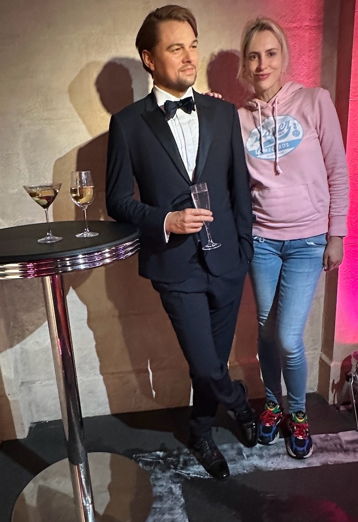 Madame Tussauds Berlin - Elischeba mit Leonardo di Caprio