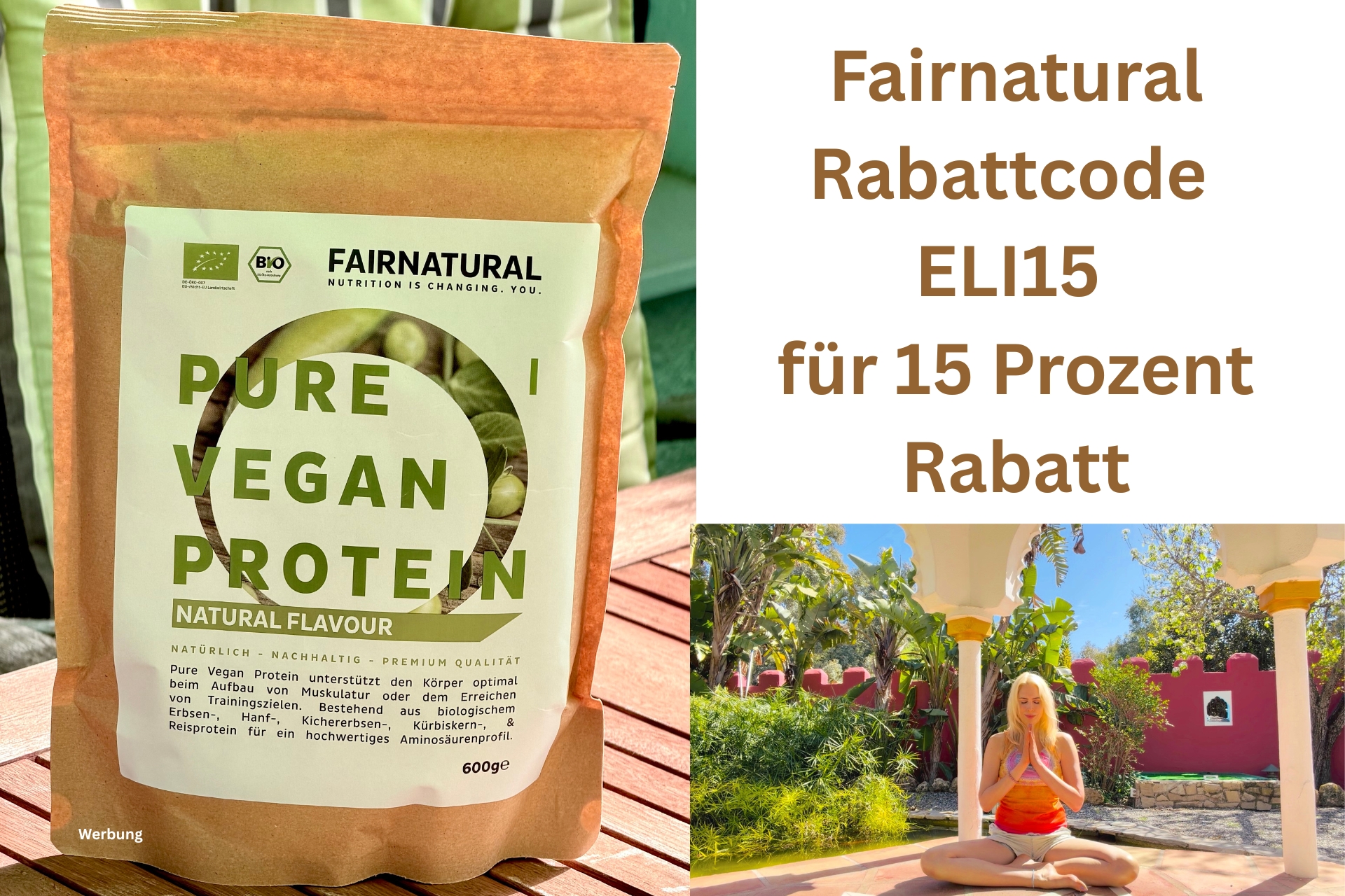 Fairnatural Rabattcode ELI15 für 15 Prozent Rabatt auf alles