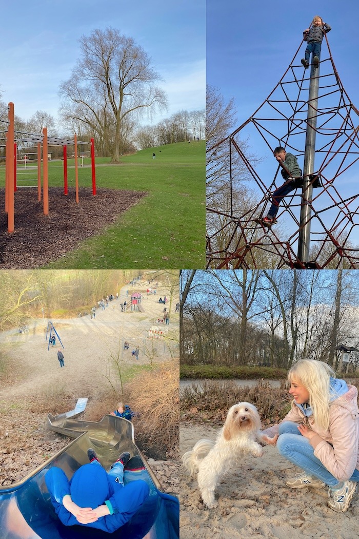 Losbergpark in Stadtlohn - Collage
