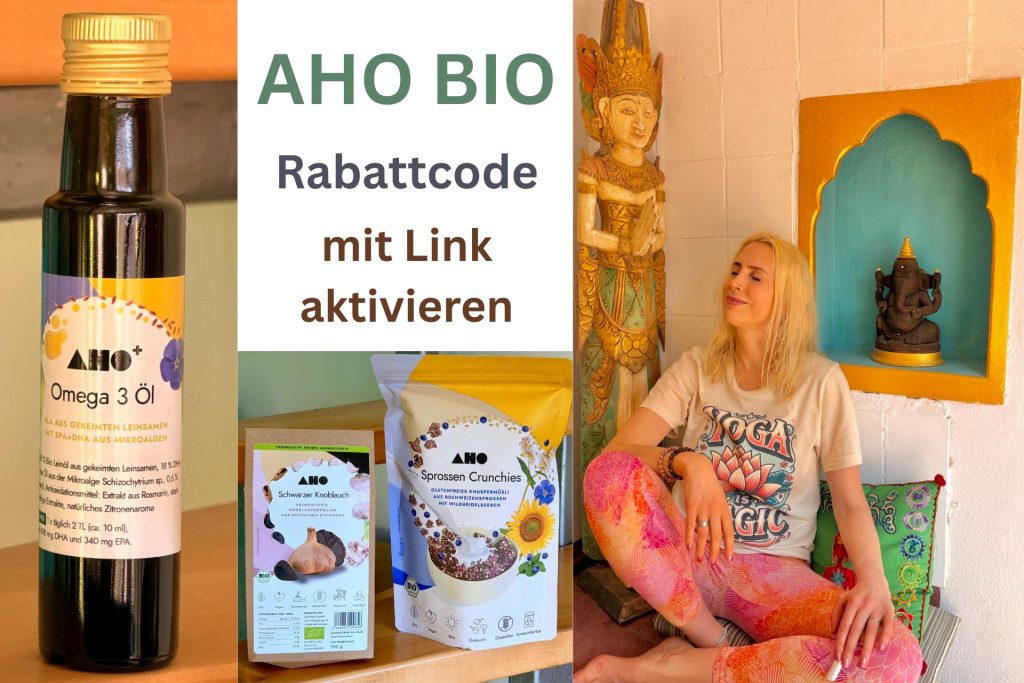 AHO BIO Rabattcode mit Link aktivieren