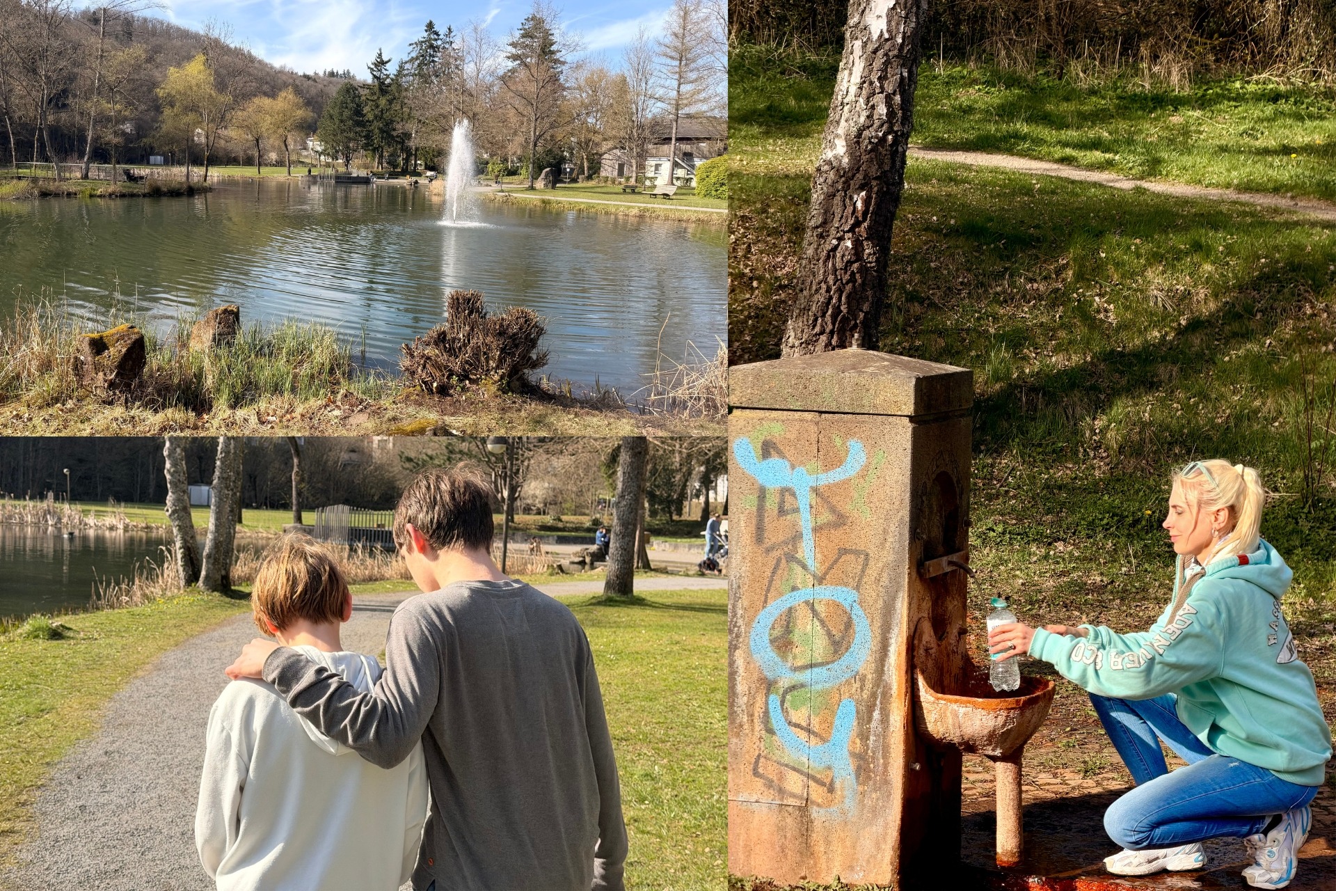 Daun mit Kindern kostenloser Ausflug