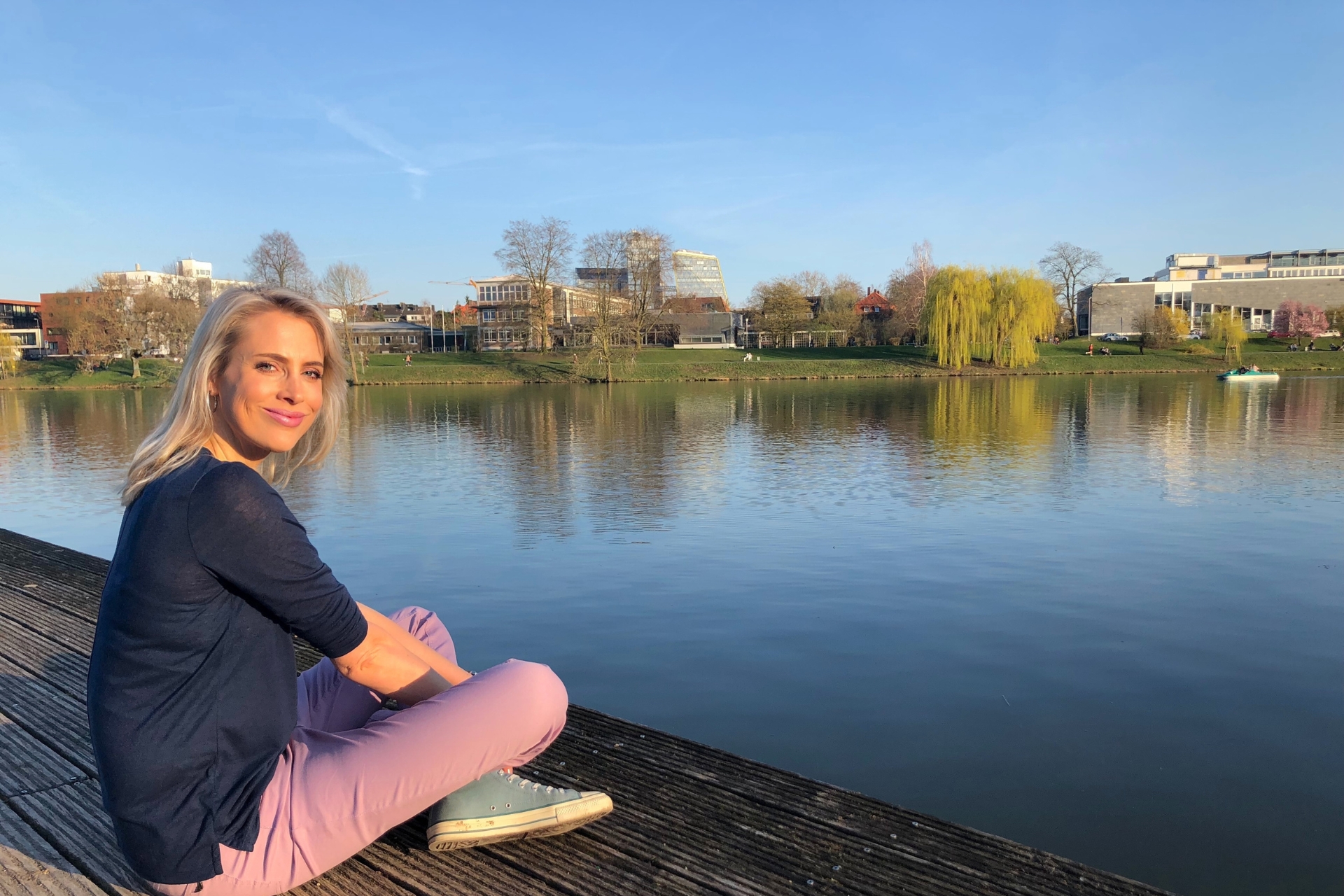 Aasee in Münster